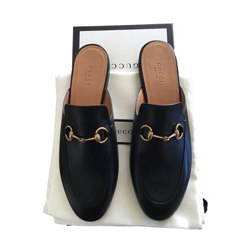 gucci black mules